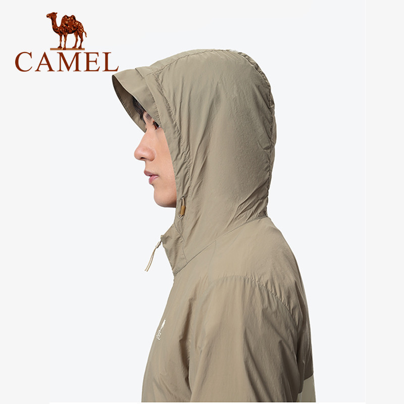 Ảnh Áo khoác CAMEL CROWN chống nắng vải lụa mát thoáng khí thời trang cao cấp dành cho nam nữ 4