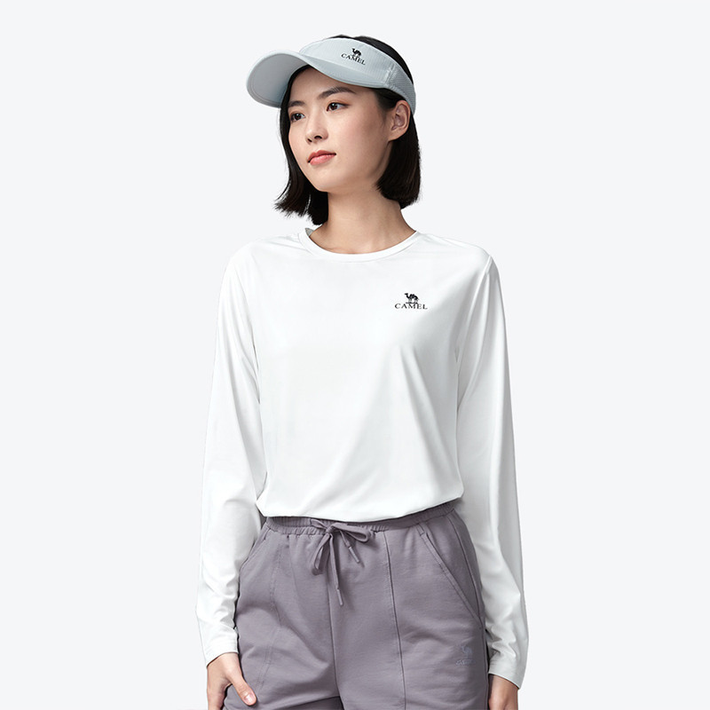 Ảnh Áo Thun Tay Dài Chống Nắng Chất Liệu Co Giãn Tốt Nhanh Khô Thời Trang Cho Nam Và Nữ 3