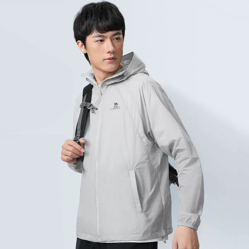 Ảnh Áo khoác CAMEL CROWN chống nắng thoáng khí nhanh khô thời trang cho nam 1