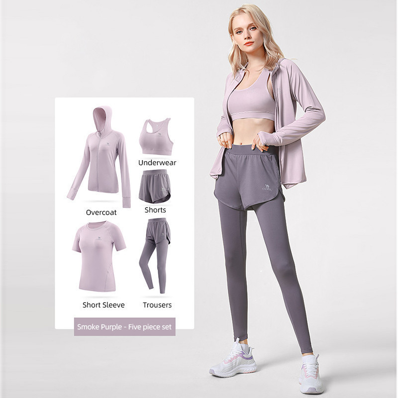 Ảnh Bộ Đồ Thể Thao 5 Món Thời Trang Tập yoga 4