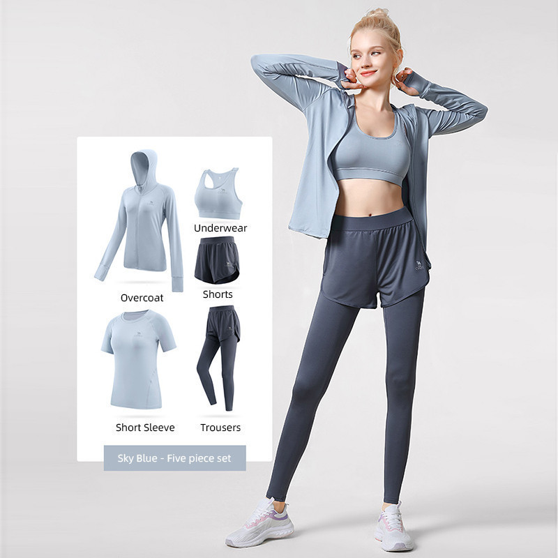 Ảnh Bộ Đồ Thể Thao 5 Món Thời Trang Tập yoga 3
