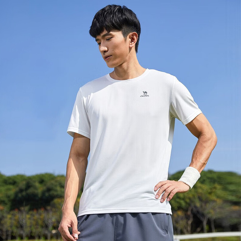 Ảnh Áo thun thể thao CAMEL CROWN ngắn tay thoáng khí mau khô thời trang xuân hè cho nam 2
