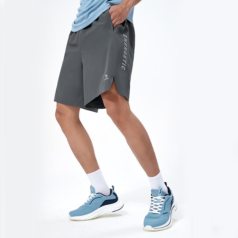 Ảnh Quần Short Thể Thao Dáng Rộng Thoáng Khí Nhanh Khô Cho Nam 2