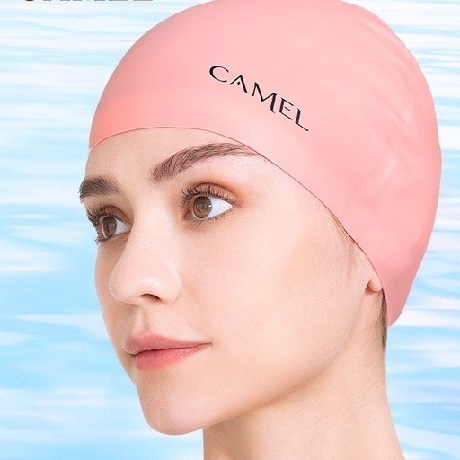 Ảnh Mũ bơi CAMEL CROWN bảo vệ tai chống thấm nước bằng chất liệu silicone 1