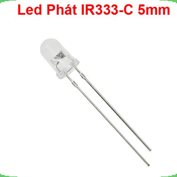 [Giá bán sỉ] (20 cái) Led thu phát hồng ngoại 5mm, LED Thu PT334B, LED Phát IR333C