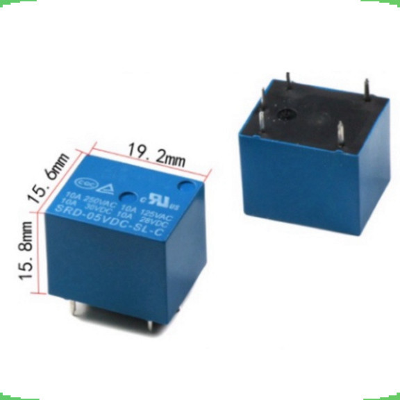 [Giá bán sỉ] (5 cái) Relay ( Rờ Le) 3V - 5V - 12V - 24V - 5 chân SongLe