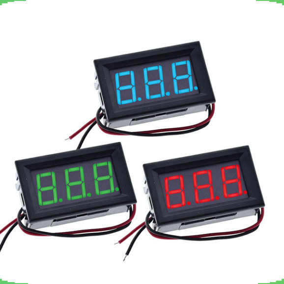Đồng hồ hiển thị điện áp DC 4.5V - 30V 2 dây