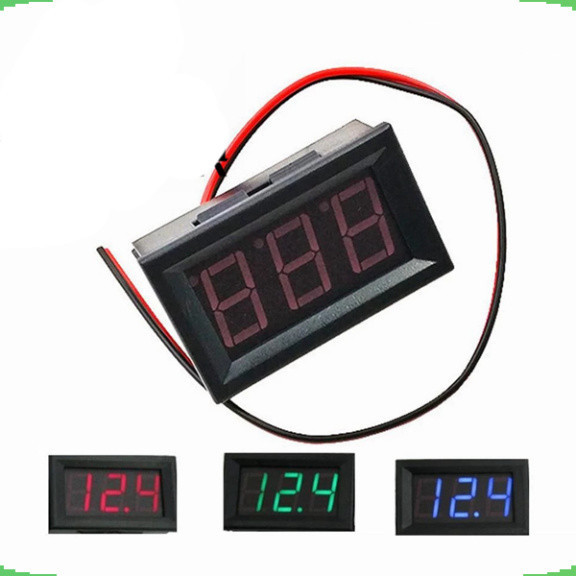 Đồng hồ hiển thị điện áp DC 4.5V - 30V 2 dây