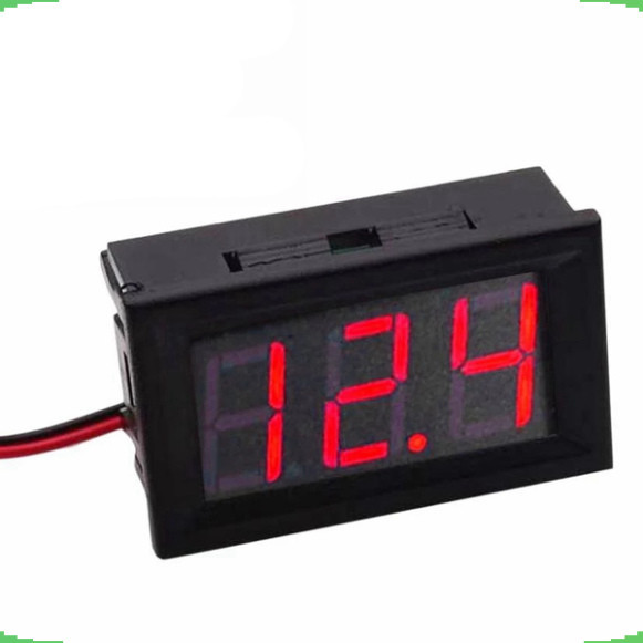 Đồng hồ hiển thị điện áp DC 4.5V - 30V 2 dây