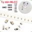 tụ gốm, tụ dán đa lớp MLCC - size 0603 - 50V
