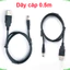 Dây cáp, dây sạc chuyển USB 5V ra DC 5.5*2.1mm