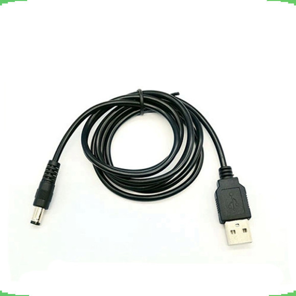 [Giá bán sỉ] (5 cái) Dây cáp, dây sạc chuyển USB 5V ra DC 5.5*2.1mm