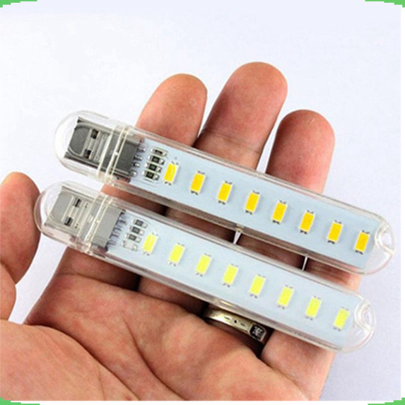 Đèn Led siêu sáng 5V, cáp kim loại, cáp on off