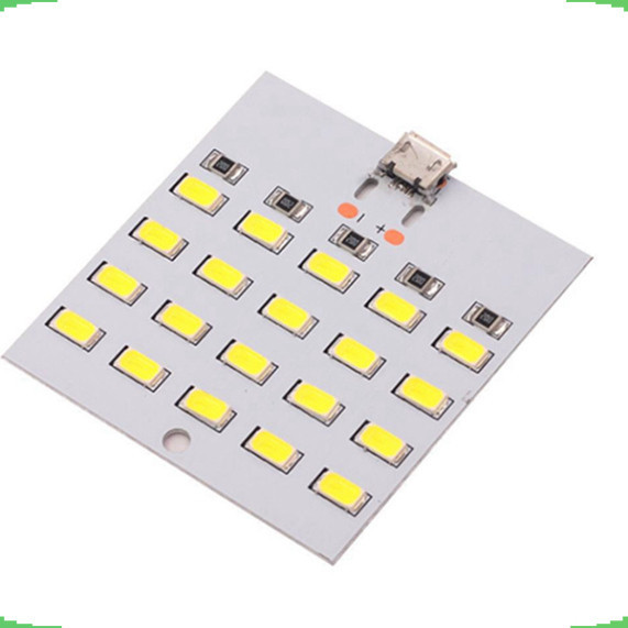 Đèn Led siêu sáng 5V, cáp kim loại, cáp on off