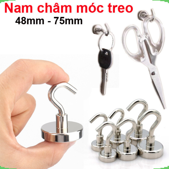Nam châm móc treo đồ siêu hút