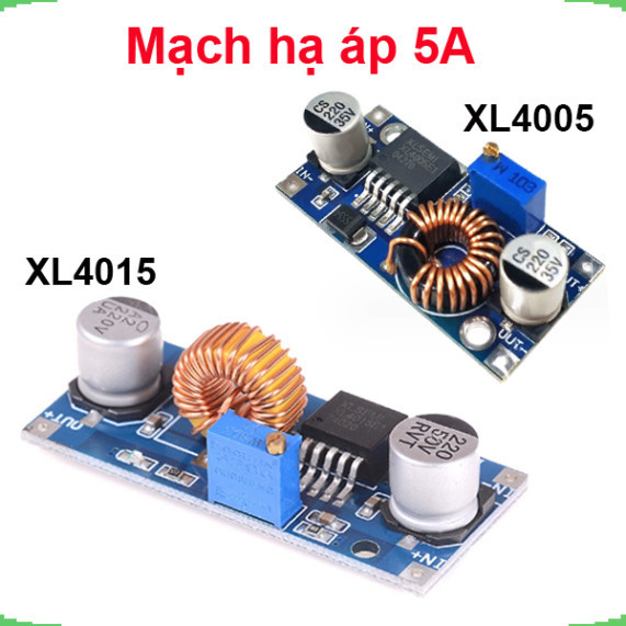 Mạch nguồn giảm áp, hạ áp 5A XL4005 DC - DC