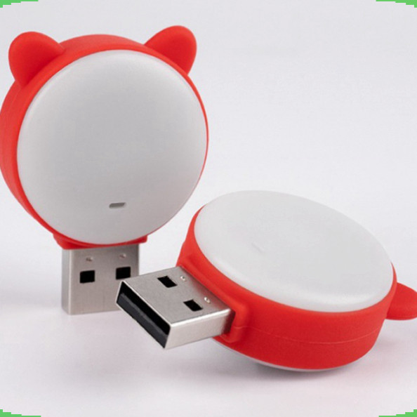 Đèn led bằng giọng nói, đèn mini đọc sách, đèn ngủ, bảo vệ mắt cắm cổng USB tiện dụng