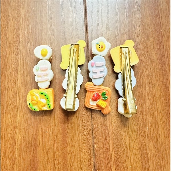 Kẹp Tóc Hi Đồ Ăn Nhanh Dễ Thương