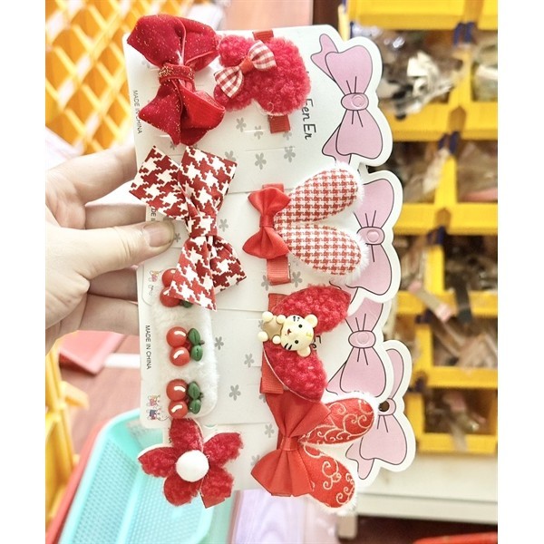 Set 2 Kẹp Tóc Xinh Xắn Cho Bé