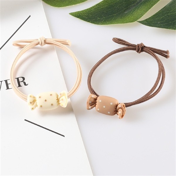 3 Thun Buộc Tóc Viên Kẹo