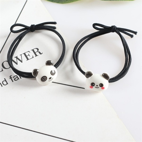 3 Thun Buộc Tóc Gấu Trúc Xinh