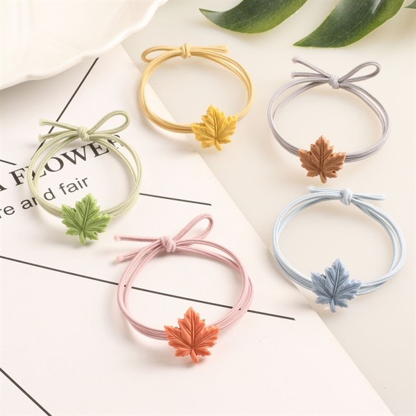 3 Thun Buộc Tóc Chiếc Lá