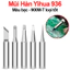Mũi hàn Yihua màu bạc 900M - T loại tốt
