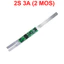 Mạch Bảo Vệ Pin Lithium 2S 8.4V - Dòng Xả 2A-9A, Chống Quá Tải, Có Kẽm Hàn Sẵn