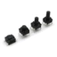 Nút nhấn 6x6mm chống thấm 4 chân cắm DIP cao 4.3 - 15mm