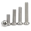 Ốc Vít pake đầu tròn M3 inox 304 dài 6-50mm