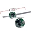Mạch bảo vệ hàn đầu pin Lithium 1S 3.7V 2 - 4.5A (1 - 3 MOS) có hàn kẽm sẵn ( PCB tròn)