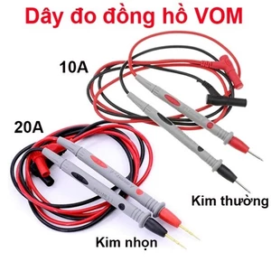 Dây đo, que đo đồng hồ kim, đồng hồ số, VOM 1000V 10A / 20A