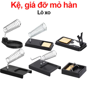 Kệ Giá Đỡ Mỏ Hàn Lò Xo Đế Sắt Sơn Chống Gỉ Chuyên Dùng Cho Tay Hàn Nhiệt 40W 100W