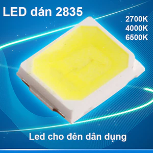 LED Dán 2835 0.2W / 0.5W, 3V 6500K