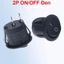Công Tắc Bập Bênh Tròn KCD1 6A 250V Lỗ Khoét 20mm Chân Đồng