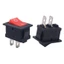 Công Tắc Bập Bênh KCD1-101 2 Chân 6A 250V Size 15x21mm