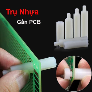 Trụ nhựa trắng Đực - Cái M3