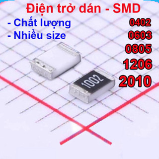 (Gói 50 con) điện trở dán 0805 - giá trị 0R đến 120R, ±1% || | Shopee ...