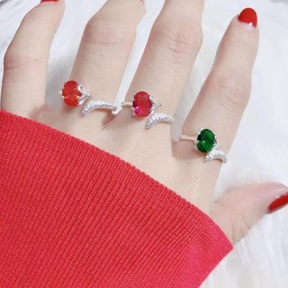 nhẫn hồ ly tình duyên , bạc ta chuẩn sáng đẹp , ai cũng đeo vừa