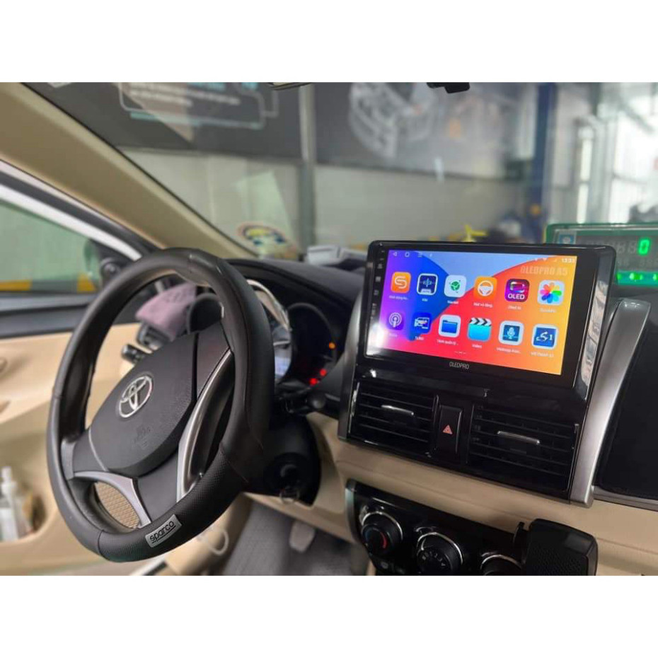Màn hình Android 9 inch theo xe TOYOTA VIOS Tặng mặt dưỡng và Tặng zắc ...