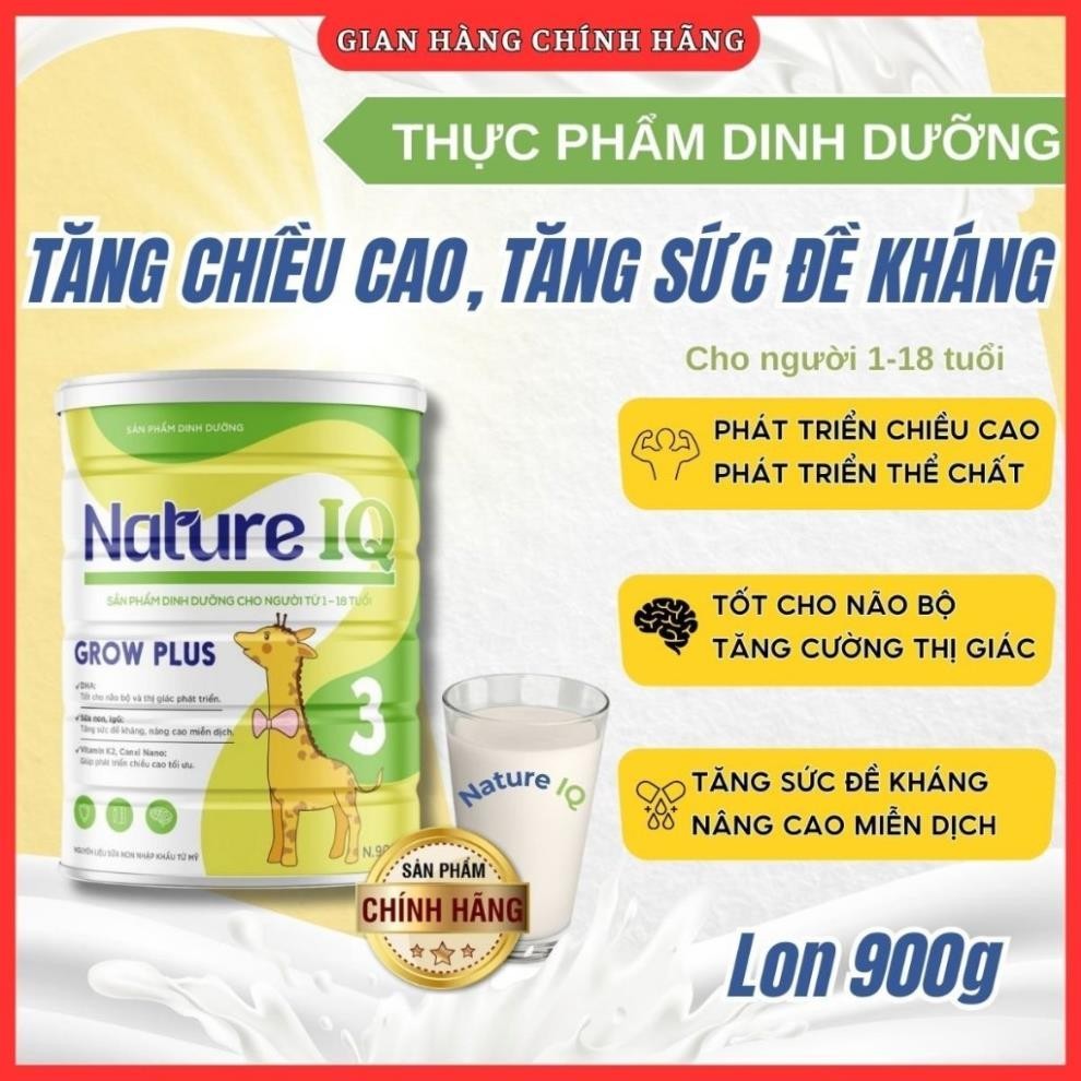 Ưu điểm Sữa Nature IQ Grow Plus