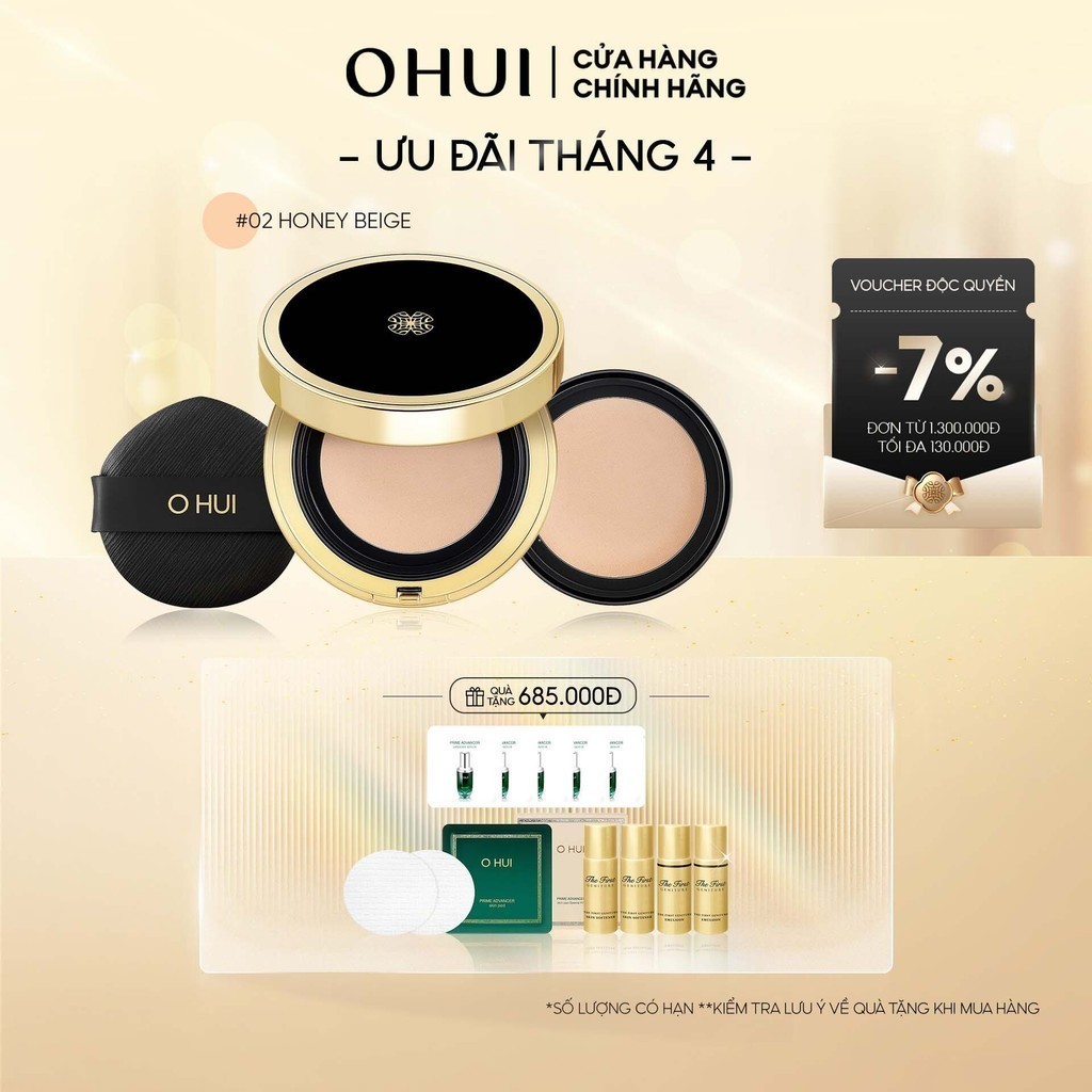 [O HUI] Ultimate Cover Mesh Cushion SPF50+ PA+++ 13g x 2ea main image 1