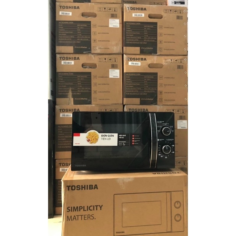 Lò vi sóng Toshiba MWP-MM20P(BK) 20 lít (HÀNG TRƯNG BÀY, bảo hành 12 tháng)  | Shopee Việt Nam