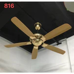 Quạt trần hiện đại 5 cánh nhựa không đèn đường kính 1m45 có điều khiển từ xa động cơ Inverter tiết kiệm điện - Lõi đồng — ảnh 3