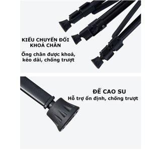 Tripod điện thoại, chân đế máy ảnh Tripod 360 cao cấp, chắc chắn RABBI