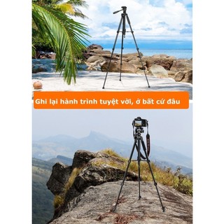 Tripod điện thoại, chân đế máy ảnh Tripod 360 cao cấp, chắc chắn RABBI