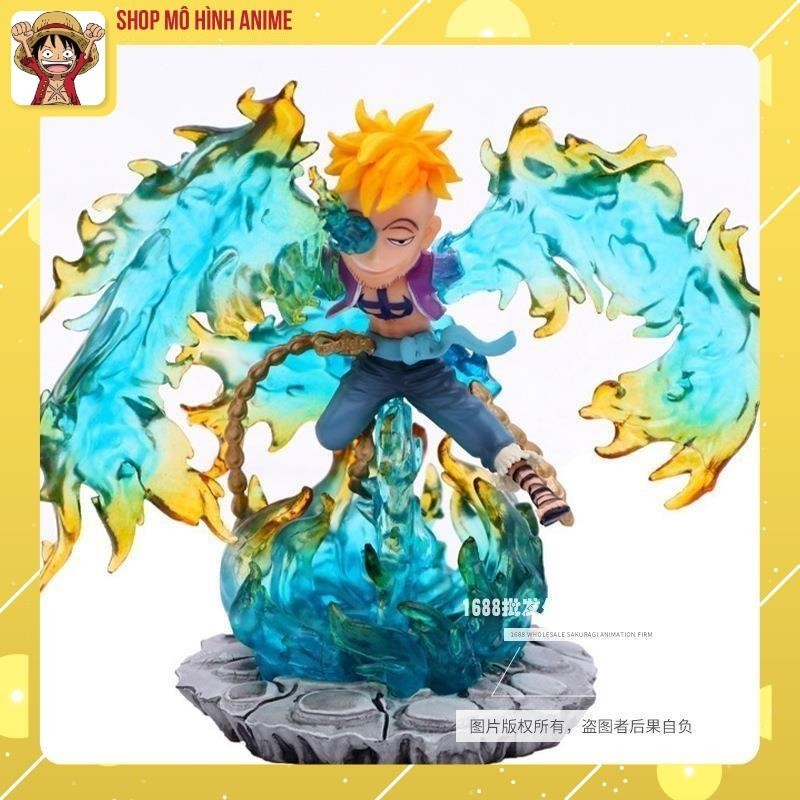 Mô hình OnePiece Marco ChiBi Phượng Hoàng Lửa - Hàng Siêu Đẹp, Cao Cấp ...