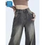 Quần jeans ống rộng , Quần bò ống Ruông Xám bạc cá tính dành cho mùa hè HOT 2026 LN11