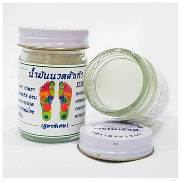 Cao Xoa Bóp Huyệt Bàn Chân, Dầu nóng, Dầu Cù Là bàn chân Massage thái lan 50gr(tốt cho người tê thấp khớp)