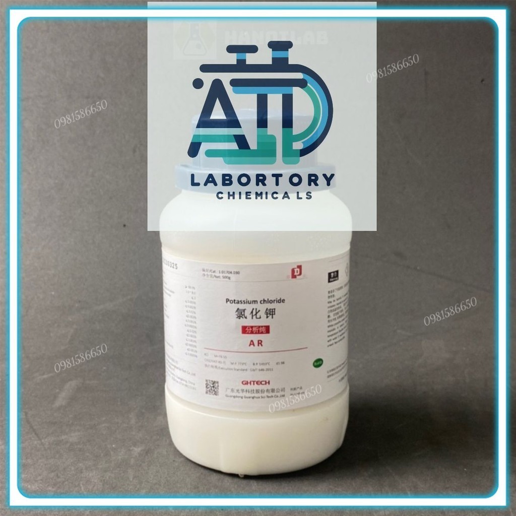 Hóa chất Potassium chloride, KCL, JHD - (ATD_LAB) | Shopee Việt Nam